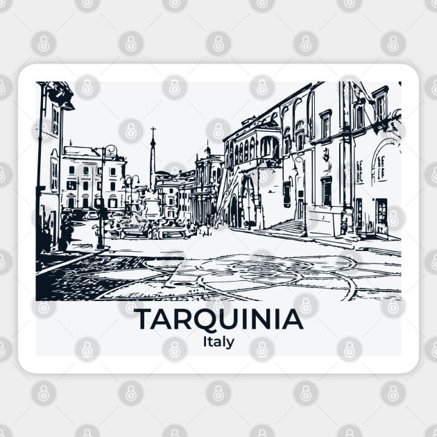 Tarquinia - Italy Magnet by Lakeric
